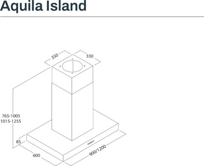 OKAP WYSPOWY AQUILA ISLAND RYSUNEK TECHNICZNY