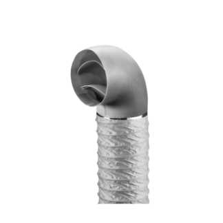 KOLANO Z RURĄ PRIME OKRĄGŁE 90° Ø150 DŁ 500MM P-RBVX 150 NABER 4051026